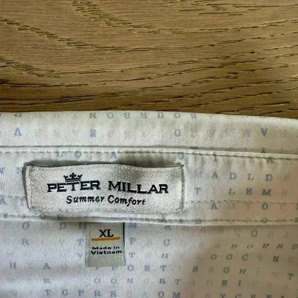 Peter Miller Polo White Xl - Picture 2 of 6
